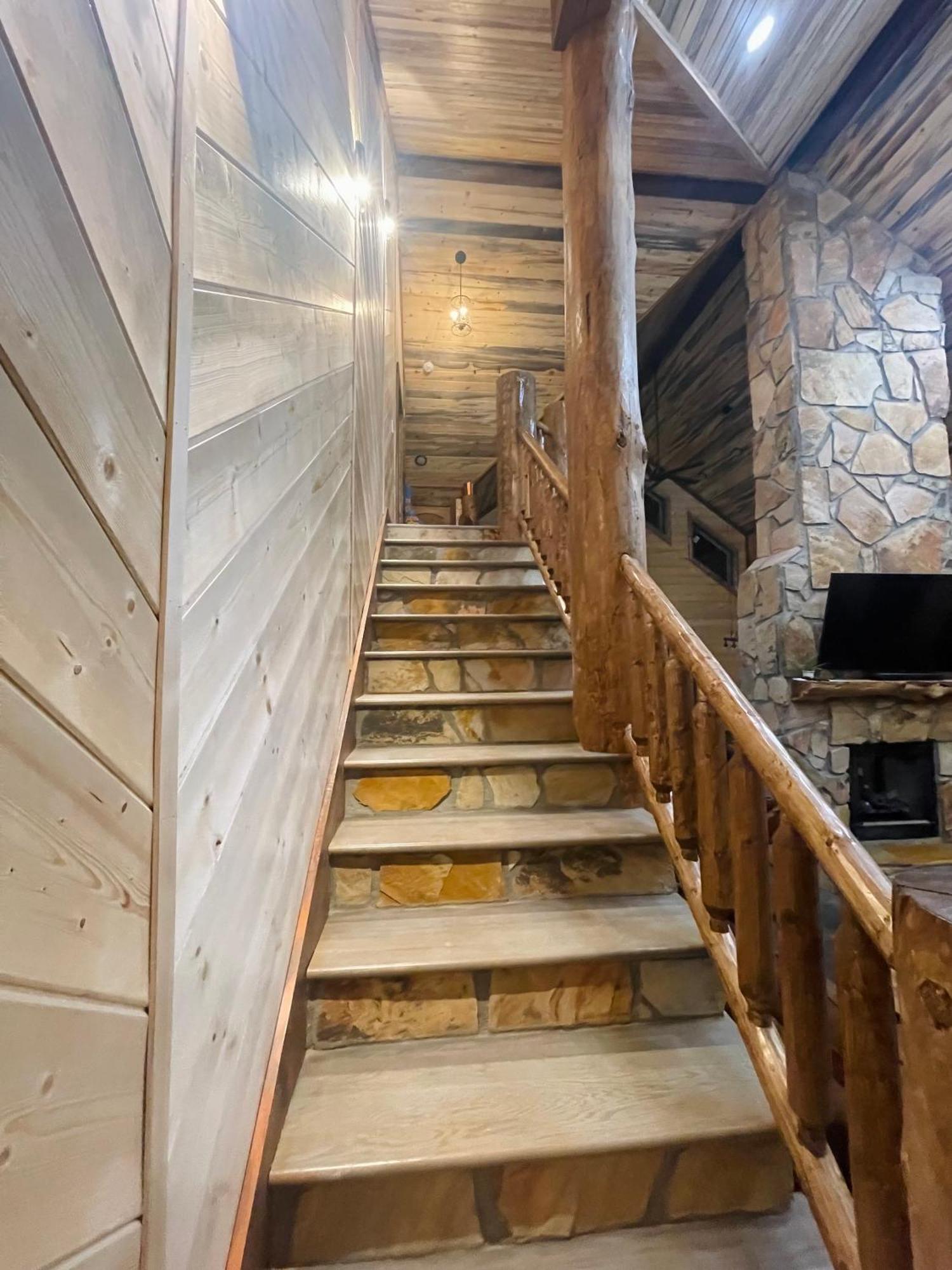 Wolf Creek Luxury Cabin Брокен-Боу Екстер'єр фото