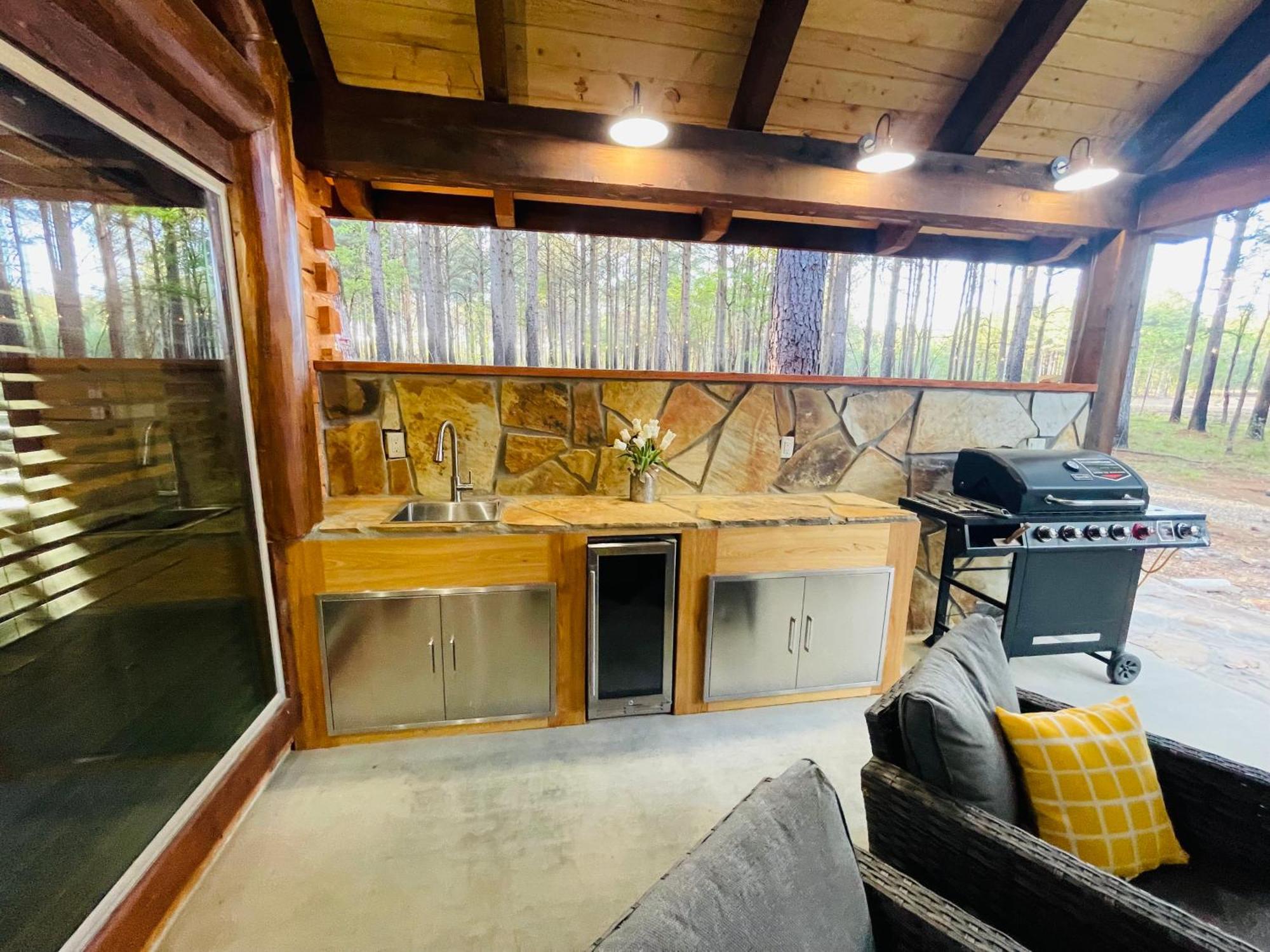 Wolf Creek Luxury Cabin Брокен-Боу Екстер'єр фото